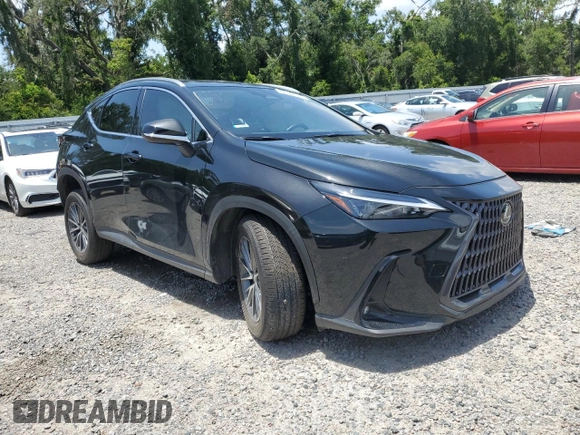 2024 Lexus NX 350h Premium with VIN JTJGKCEZ9R5021301, listed as a Copart auction lot 64402715 with 7,348 mi miles and Salvage title. Bid and sale history available at DreamBid. Image 4.