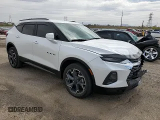 2020 Chevrolet Blazer RS z VIN 3GNKBERS8LS602346, wystawiony jako Copart lot #56731885 z przebiegiem 71 726 mil mil oraz Szkoda całkowita • Salvage title. Historia ofert i sprzedaży dostępna na DreamBid. Obrazek 4.
