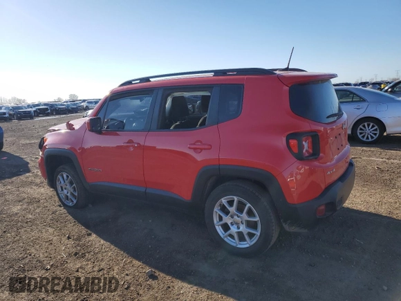 2019 Jeep Renegade Latitude z VIN ZACNJBBB4KPK30390, wystawiony jako Copart lot #50330985 z przebiegiem Nie podano mil oraz Szkoda całkowita • Salvage title. Historia ofert i sprzedaży dostępna na DreamBid. Obrazek 2.