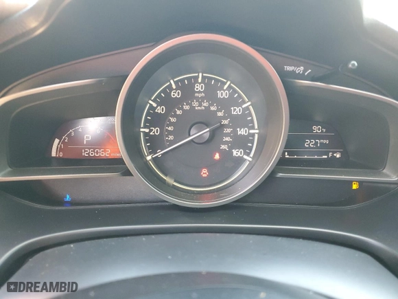 2017 Mazda Mazda3 4-Door Sport with VIN 3MZBN1U72HM135896, listed as a Copart auction lot 49642695 with 126062 miles and Clean Title. Bid and sale history available at carsss.com. Image 9.