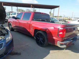 2016 Chevrolet Silverado 1500 LT with VIN 3GCPCREC4GG299107, listed as a IAAI auction lot 41770067 with 125,481 mi miles and . Bid and sale history available at DreamBid. Image 3.