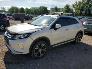 2019 Mitsubishi Eclipse Cross SE with VIN JA4AT5AA1KZ010996, listed as a Copart auction lot 62654695 with 55,749 mi miles and Salvage title. Bid and sale history available at DreamBid. Image 1.
