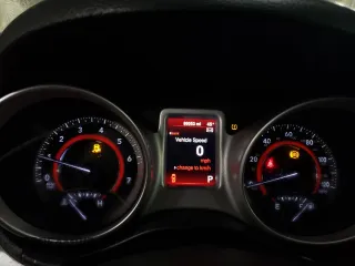 2014 Dodge Journey American Value Pkg with VIN 3C4PDCABXET183518, listed as a Copart auction lot 46734295 with 86,053 mi miles and Salvage Title. Bid and sale history available at carsss.com. Image 9.