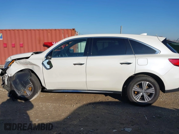 2019 Acura MDX with VIN 5J8YD4H36KL029938, listed as a IAAI auction lot 41139438 with 62,998 mi miles. Bid and sale history available at carsss.com. Image 14.
