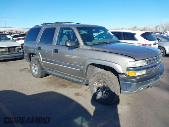 2002 Chevrolet Tahoe Z71 with VIN 1GNEK13Z32R125421, listed as a IAAI auction lot 41859011 with 216,021 mi miles. Bid and sale history available at carsss.com. Image 1.