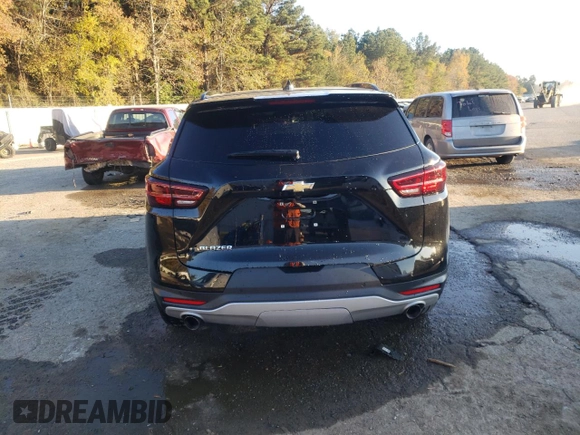 2024 Chevrolet Blazer LT with VIN 3GNKBDR46RS176354, listed as a Copart auction lot 83438174 with 5,324 mi miles and Salvage title. Bid and sale history available at DreamBid. Image 6.