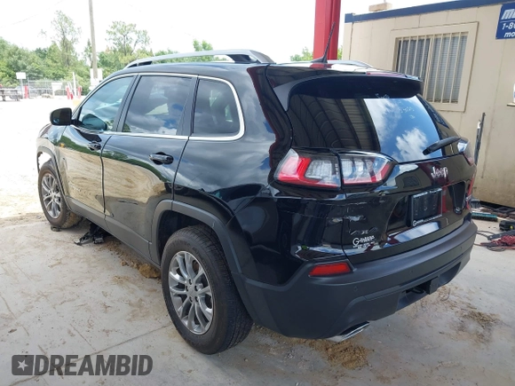 2021 Jeep Cherokee Latitude Lux with VIN 1C4PJMMXXMD158385, listed as a IAAI auction lot 42413514 with 86,163 mi miles and . Bid and sale history available at DreamBid. Image 3.