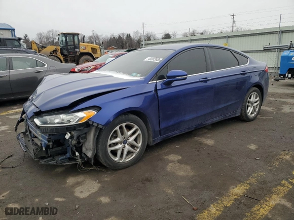 2016 Ford Fusion SE with VIN 1FA6P0H76G5105488, listed as a Copart auction lot 45003655 with 0 mi miles and Salvage Title. Bid and sale history available at carsss.com. Image 1.