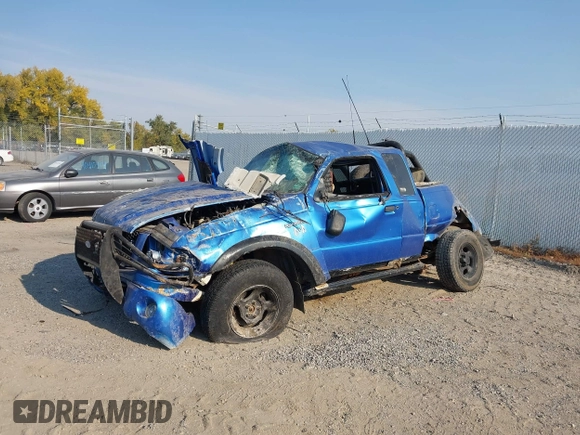 2001 Ford Ranger XL Fleet with VIN 1FTZR15E41TA37401, listed as a IAAI auction lot 40584500 with 1 mi miles. Bid and sale history available at carsss.com. Image 2.
