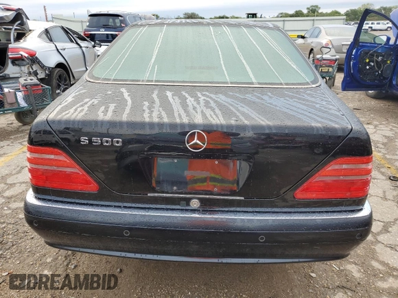 1997 Mercedes-Benz S with VIN WDBGA70E3VA327315, listed as a Copart auction lot 72653364 with 172,820 mi miles and Salvage Title. Bid and sale history available at DreamBid. Image 6.