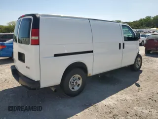 2011 GMC Savana Cargo Van with VIN 1GTW7FCAXB1114324, listed as a Copart auction lot 69919304 with 0 mi miles and Salvage Title. Bid and sale history available at carsss.com. Image 3.