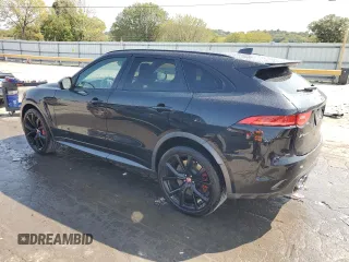 2020 Jaguar F-Pace SVR with VIN SADCZ2EE4LA660094, listed as a Copart auction lot 71012314 with 34,454 mi miles and Salvage Title. Bid and sale history available at DreamBid. Image 2.