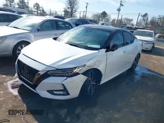 2021 Nissan Sentra SR with VIN 3N1AB8DV5MY202253, listed as a IAAI auction lot 41676729 with 103,842 mi miles and . Bid and sale history available at DreamBid. Image 2.