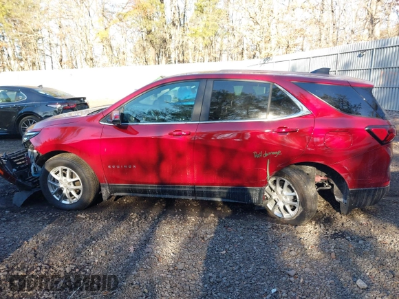 2024 Chevrolet Equinox LT with VIN 3GNAXUEG2RS243562, listed as a IAAI auction lot 41448840 with 3,004 mi miles and . Bid and sale history available at DreamBid. Image 14.