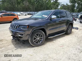 2018 Jeep Grand Cherokee Limited z VIN 1C4RJEBG9JC159384, wystawiony jako Copart lot #59882585 z przebiegiem 130 089 mil mil oraz Szkoda całkowita • Salvage title. Historia ofert i sprzedaży dostępna na DreamBid. Obrazek 1.