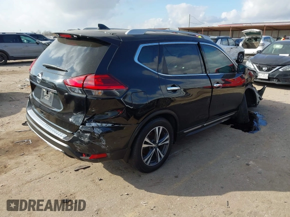 2017 Nissan Rogue SV with VIN 5N1AT2MT7HC748830, listed as a IAAI auction lot 41517488 with 92,270 mi miles and . Bid and sale history available at DreamBid. Image 4.