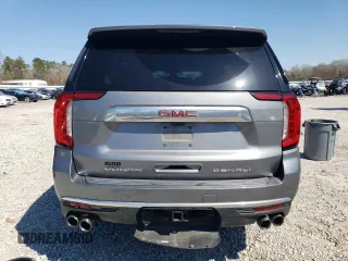 2021 GMC Yukon Denali with VIN 1GKS2DKL2MR129896, listed as a Copart auction lot 46808315 with 0 mi miles and Salvage Title. Bid and sale history available at carsss.com. Image 6.