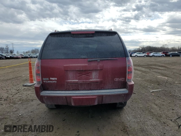 2011 GMC Yukon Denali with VIN 1GKS2EEF5BR283897, listed as a Copart auction lot 47045635 with 148,469 mi miles and Salvage Title. Bid and sale history available at carsss.com. Image 6.