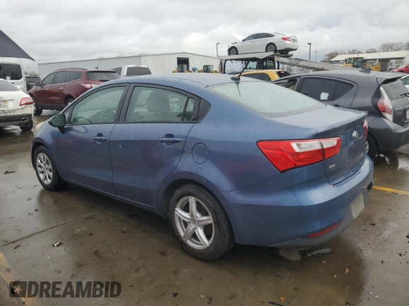 2016 Kia Rio LX with VIN KNADM4A36G6603898, listed as a Copart auction lot 86447884 with 197,857 mi miles and Clean Title. Bid and sale history available at carsss.com. Image 2.
