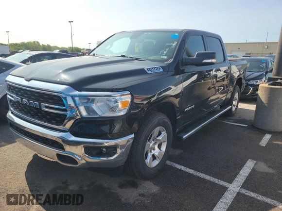 2022 Ram 1500 Big Horn z VIN 1C6RRFFG3NN179043, wystawiony jako IAAI lot #42566379 z przebiegiem 90 922 mil mil oraz . Historia ofert i sprzedaży dostępna na DreamBid. Obrazek 34.