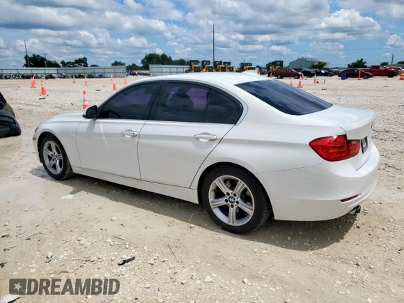 2015 BMW 3 Series 328i with VIN WBA3A5G57FNP34958, listed as a Copart auction lot 58589225 with 136,422 mi miles and Salvage title. Bid and sale history available at DreamBid. Image 2.