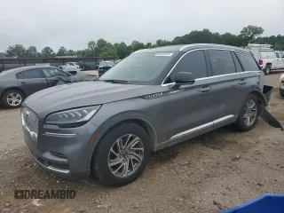 2021 Lincoln Aviator Standard with VIN 5LM5J6WC7MGL09106, listed as a Copart auction lot 56522835 with 40,009 mi miles and Salvage title. Bid and sale history available at DreamBid. Image 1.