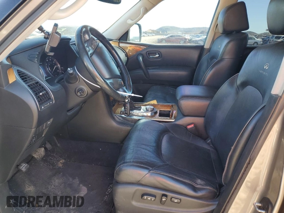 2013 Infiniti QX56 with VIN JN8AZ2NE8D9041878, listed as a Copart auction lot 81520064 with 138,103 mi miles and Clean Title. Bid and sale history available at carsss.com. Image 7.