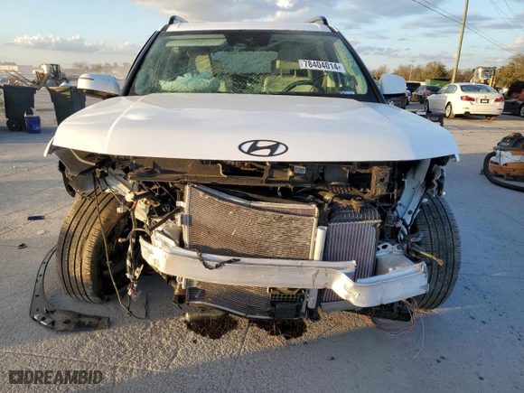 2024 Hyundai Santa Fe Calligraphy with VIN 5NMP54GLXRH049307, listed as a Copart auction lot 78404014 with 9,737 mi miles and Salvage Title. Bid and sale history available at carsss.com. Image 5.