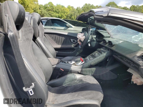 2016 Lamborghini Huracan LP 610-4 с VIN ZHWUR1ZF7GLA05381, выставлен на аукционе Copart как лот 71273294 с пробегом 10 965 миль миль и Списание • Salvage title. История ставок и продаж доступна на DreamBid. Изображение 10.