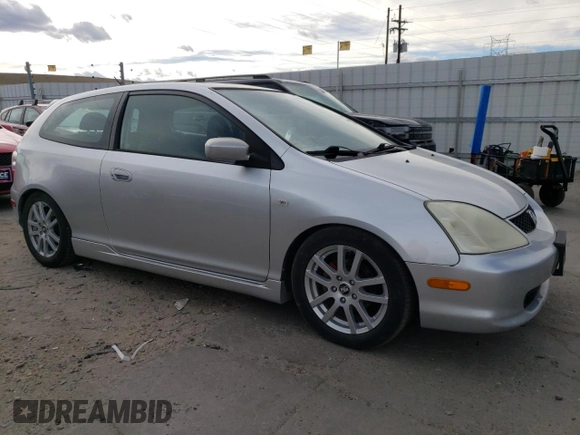 2004 Honda Civic Si with VIN SHHEP33574U501760, listed as a Copart auction lot 50566595 with 81,751 mi miles and Clean Title. Bid and sale history available at DreamBid. Image 4.