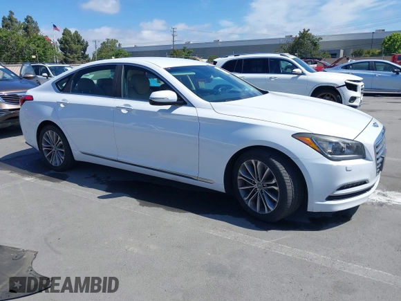 2016 Hyundai Genesis 3.8L z VIN KMHGN4JE2GU120592, wystawiony jako IAAI lot #42314558 z przebiegiem 106 533 mil mil oraz . Historia ofert i sprzedaży dostępna na DreamBid. Obrazek 1.