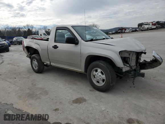 2008 GMC Canyon SL with VIN 1GTCS149288157600, listed as a Copart auction lot 45481625 with 62,396 mi miles and Clean Title. Bid and sale history available at carsss.com. Image 4.