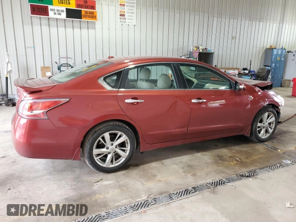 2015 Nissan Altima 2.5 with VIN 1N4AL3AP3FC596260, listed as a Copart auction lot 58784575 with Not provided miles and Salvage title. Bid and sale history available at DreamBid. Image 3.