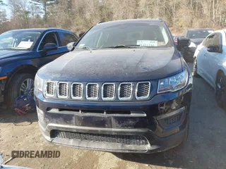 2017 Jeep Compass Sport z VIN 3C4NJDABXHT688890, wystawiony jako IAAI lot #41401246 z przebiegiem 57 811 mil mil oraz . Historia ofert i sprzedaży dostępna na DreamBid. Obrazek 12.