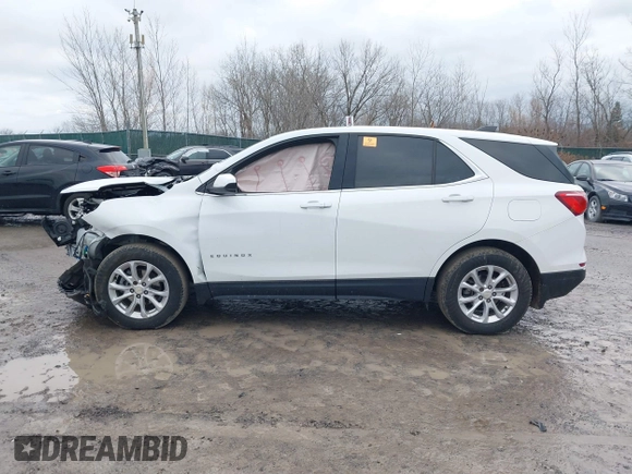 2020 Chevrolet Equinox LT with VIN 3GNAXKEV9LS540354, listed as a IAAI auction lot 41089367 with 52,728 mi miles and . Bid and sale history available at carsss.com. Image 14.