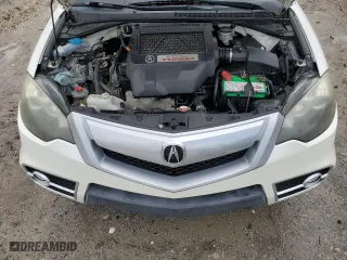 2010 Acura RDX Tech Pkg with VIN 5J8TB2H51AA004820, listed as a Copart auction lot 44448825 with 0 mi miles and Salvage Title. Bid and sale history available at carsss.com. Image 12.