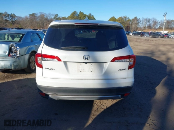2022 Honda Pilot EX-L with VIN 5FNYF6H54NB084899, listed as a IAAI auction lot 41524725 with 35,827 mi miles and . Bid and sale history available at DreamBid. Image 16.
