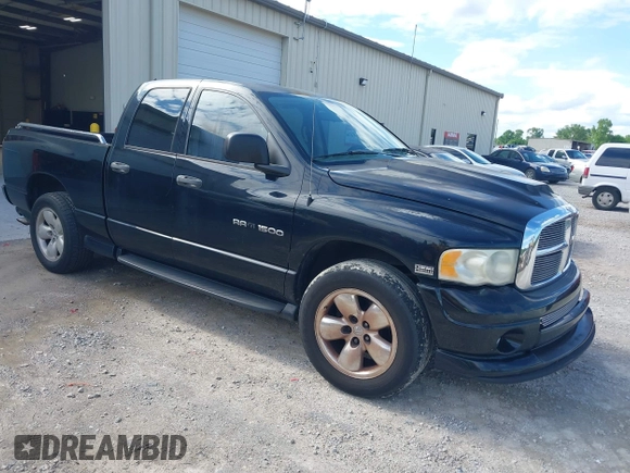 2005 Dodge 1500 SLT with VIN 1D7HA18D95J622472, listed as a IAAI auction lot 42201262 with 212,534 mi miles. Bid and sale history available at carsss.com. Image 1.