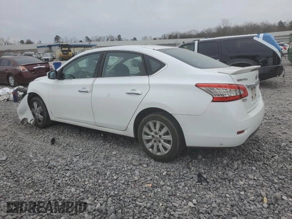 2014 Nissan Sentra SV with VIN 3N1AB7AP6EY255481, listed as a Copart auction lot 89181725 with 206,869 mi miles and Salvage Title. Bid and sale history available at DreamBid. Image 2.