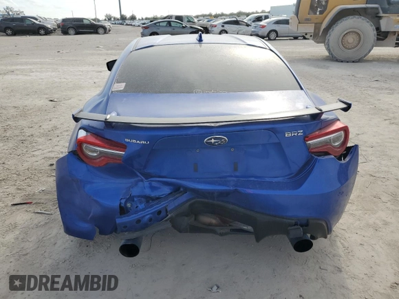 2020 Subaru BRZ Limited with VIN JF1ZCAC15L8703565, listed as a Copart auction lot 41438915 with 43,269 mi miles and Non Repairable. Bid and sale history available at carsss.com. Image 6.