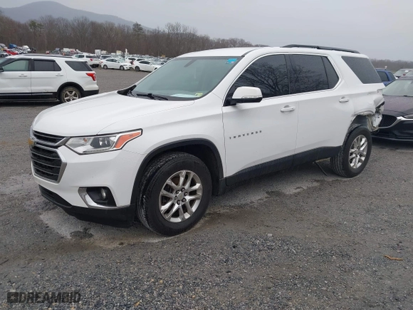 2019 Chevrolet Traverse LT Cloth with VIN 1GNERGKW0KJ221320, listed as a IAAI auction lot 41827836 with 151,893 mi miles. Bid and sale history available at carsss.com. Image 21.