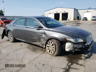 2020 Lincoln Continental Standard with VIN 1LN6L9PK9L5602959, listed as a Copart auction lot 65956554 with 66,608 mi miles and Salvage Title. Bid and sale history available at carsss.com. Image 4.