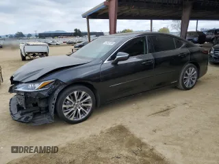 2021 Lexus ES with VIN 58ADA1C16MU006087, listed as a Copart auction lot 43432795 with 114,573 mi miles and Salvage Title. Bid and sale history available at carsss.com. Image 1.