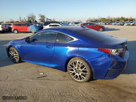 2016 Lexus RC 200t with VIN JTHHA5BC1G5002047, listed as a Copart auction lot 86952354 with 72,721 mi miles and Salvage Title. Bid and sale history available at carsss.com. Image 2.