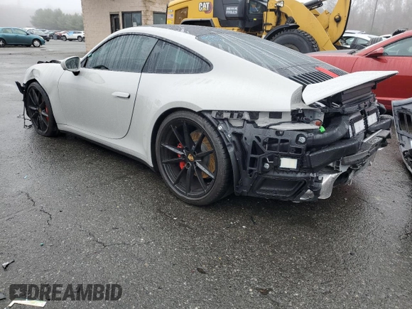 2024 Porsche 911 Carrera S with VIN WP0AB2A91RS220787, listed as a Copart auction lot 83363154 with 2,049 mi miles and Salvage Title. Bid and sale history available at carsss.com. Image 2.