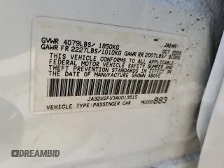2010 Mitsubishi Lancer ES with VIN JA32U2FU3AU013515, listed as a Copart auction lot 51037835 with 132,170 mi miles and Salvage Title. Bid and sale history available at DreamBid. Image 12.