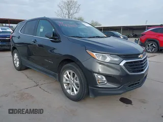 2018 Chevrolet Equinox LT z VIN 2GNAXJEV3J6167835, wystawiony jako IAAI lot #41883267 z przebiegiem 75 657 mil mil oraz . Historia ofert i sprzedaży dostępna na DreamBid. Obrazek 1.