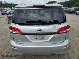 2013 Nissan Quest SV with VIN JN8AE2KP3D9070402, listed as a Copart auction lot 60081504 with 119,298 mi miles and Salvage Title. Bid and sale history available at carsss.com. Image 6.