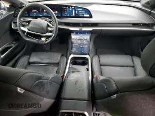 2023 Lucid Air Touring with VIN 50EA1TEA2PA005866, listed as a Copart auction lot 45400594 with 8,343 mi miles and Salvage Title. Bid and sale history available at carsss.com. Image 8.