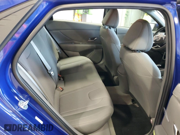 2023 Hyundai Elantra SE with VIN KMHLL4AG9PU594965, listed as a Copart auction lot 62406545 with 21,594 mi miles and Salvage title. Bid and sale history available at DreamBid. Image 10.